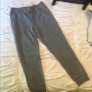 grey joggers